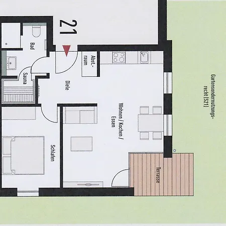 Apartment Traumstern 21 - Zum Wenige Geh Minuten Baabe